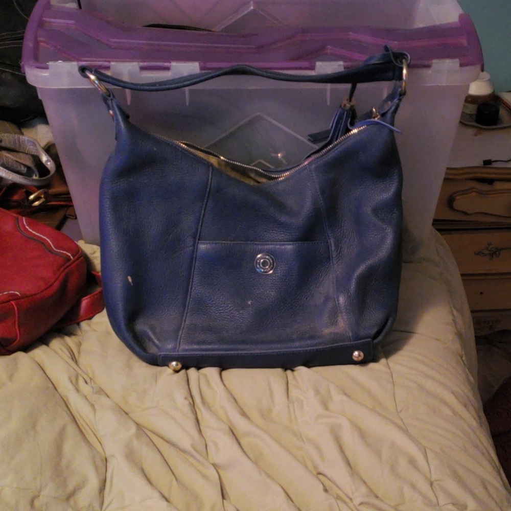 Isaac  mizrahi genuine leather bag